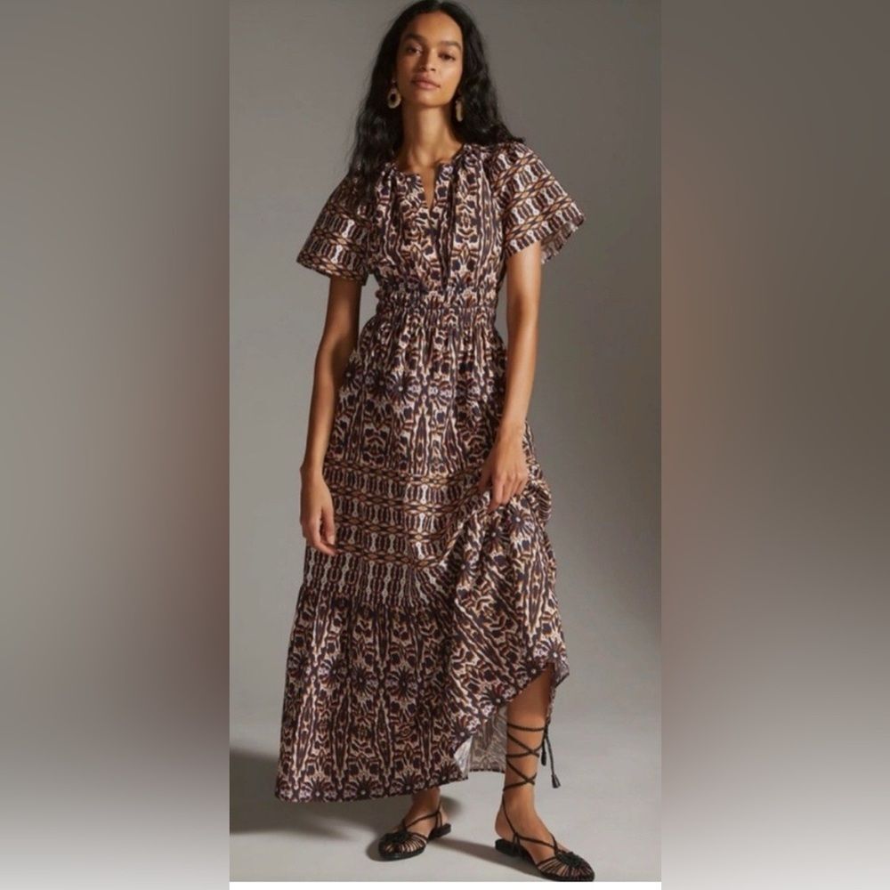 NWOT Anthropologie The Somerset Maxi Dress Size XS